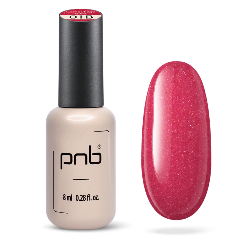 Камуфлирующая база PNB, 01B Abrazo Rosado, 8 мл