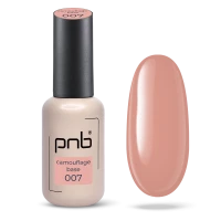 Камуфлююча база PNB, 8 мл, 07 натуральний бежевий