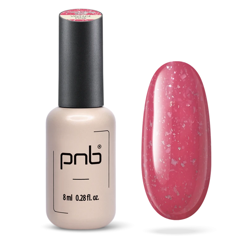 Камуфлююча база PNB, Vintage Pink, 8 мл 