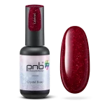 Світловідбиваюча база Crystal Base PNB, Cabernet, червоний, 8 мл