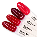 Світловідбиваюча база Crystal Base PNB, Merlot, червоний, 8 мл