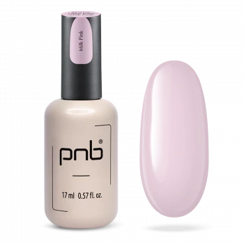 Відновлююча база з нейлоновими волокнами Revital Fiber Base PNB, Milk Pink, HEMA FREE, 17 мл