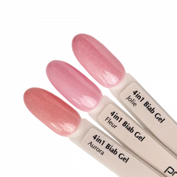 Палітра на тіпсах гель BIAB Gel 4 in 1, (3 кольори)  