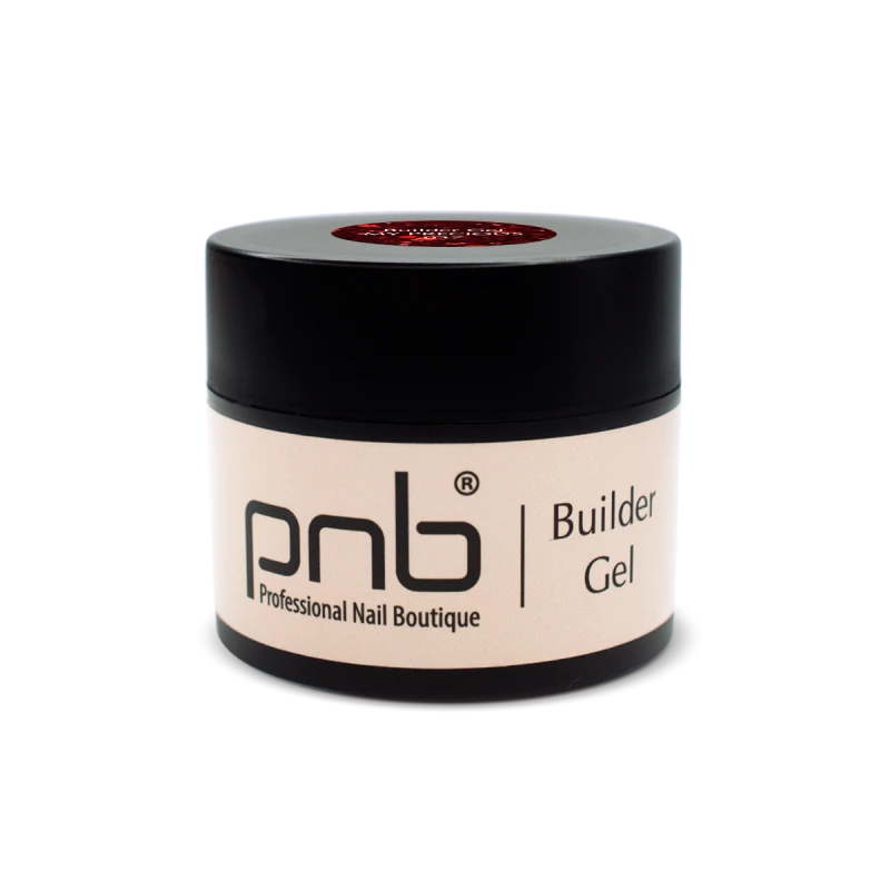Моделюючий гель Builder Gel червоний PNB 037 My precious (15 мл)