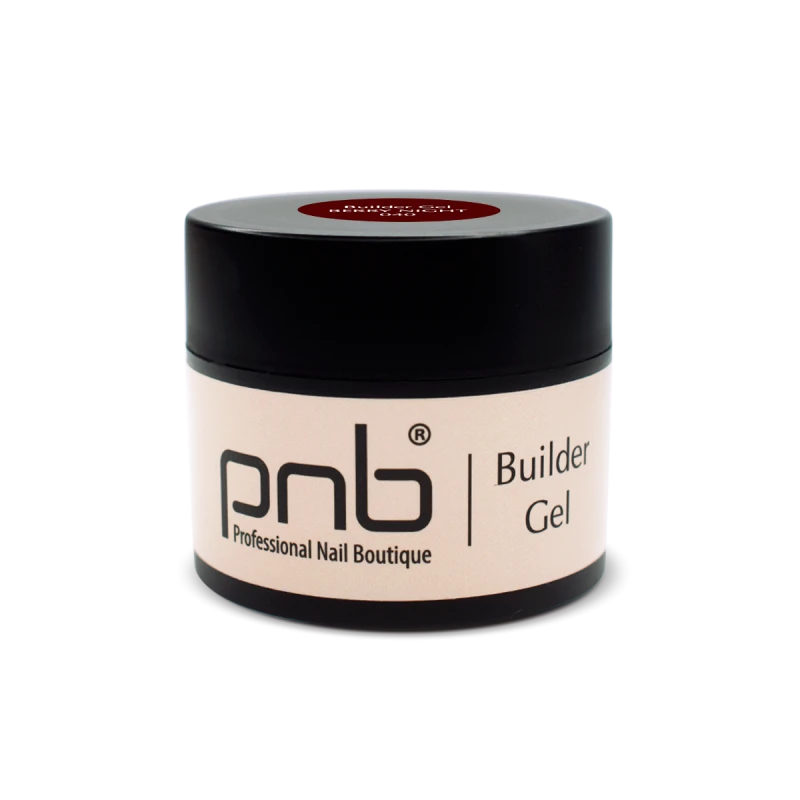 Моделюючий гель Builder Gel бордовий PNB 040 Berry Night (15 мл)