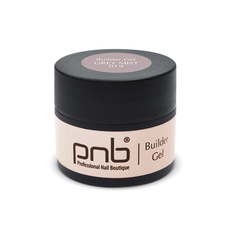 PNB UV/LED Builder Gel, 019 Grey Mist, 5 мл