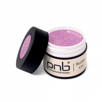 PNB UV/LED Builder Gel, 022 Sparkle Blush, 5 мл