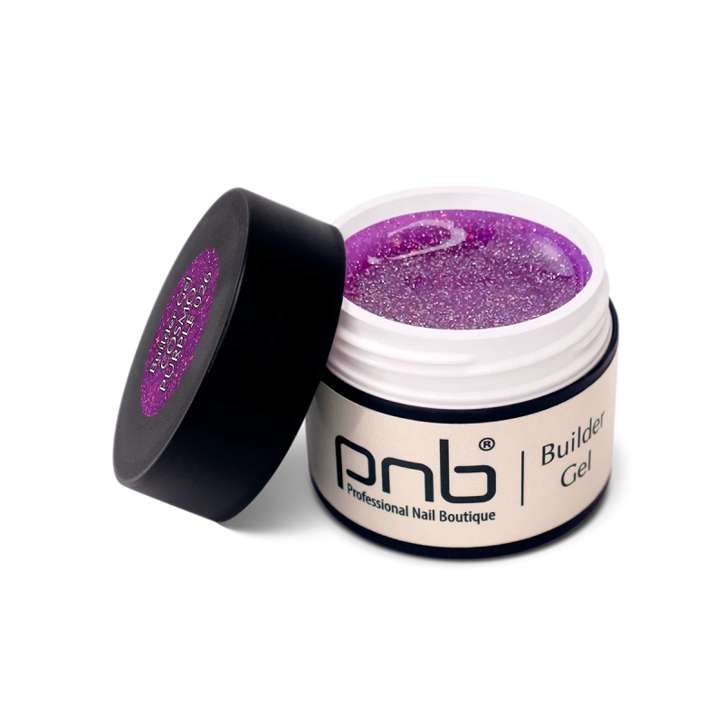 PNB УФ/ЛЕД Гель для наращивания, Cosmo Purple 026, 5 мл
