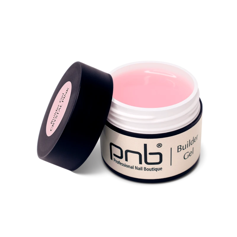 UV/LED One Phase Builder Gel Crystal Pink 5ml / Гель прозоро-рожевий