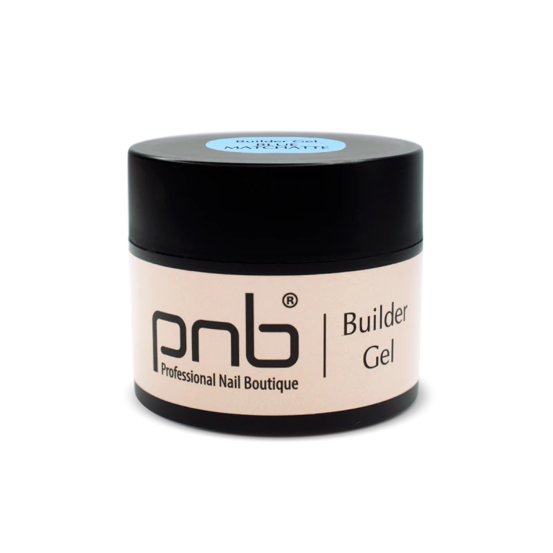 PNB UV/LED Builder Gel, Matchatte Blue, 15 мл