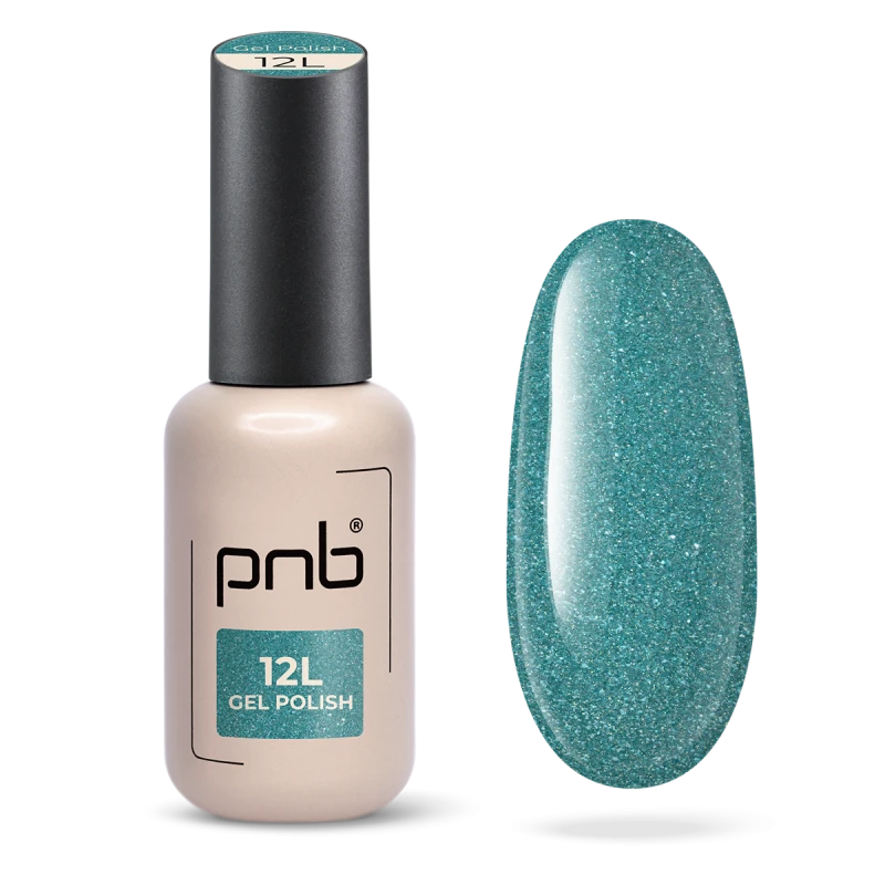Гель-лак PNB 12L Deep Emerald, 8 мл