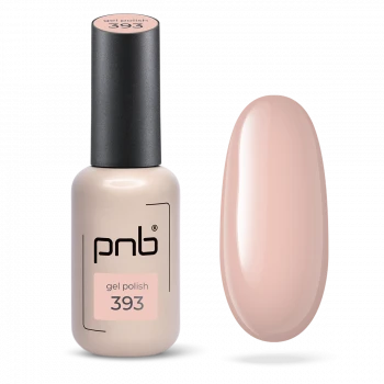 Гель-лак бежевий PNB Cacao Cream №393, емаль (8 мл)