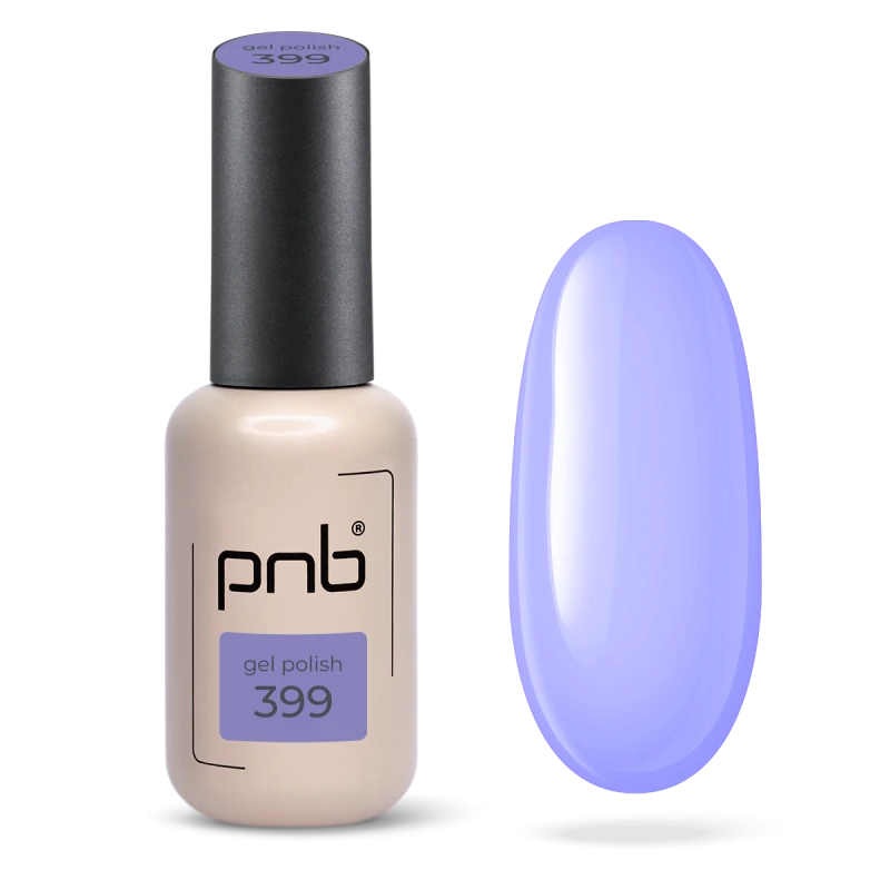 Гель-лак фиолетовый PNB Serene Sky №399, эмаль (8 мл)