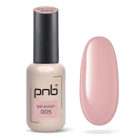 Гель-лак бежевий PNB №005, емаль (8 мл)