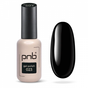 Гель-лак черный PNB №023, эмаль (8 мл) Гель-лак черный PNB №023, эмаль (8 мл)