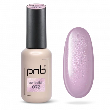Гель-лак фиолетовый PNB №072, с шиммером (8 мл)