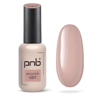 Гель-лак рожевий PNB №087, емаль (8 мл)