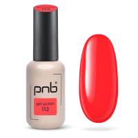 Гель-лак неоновий кораловий PNB №112, неон (8 мл)