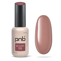 Гель-лак бежевий PNB №122, емаль (8 мл)