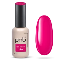 Гель-лак рожевий PNB №144, емаль (8 мл)