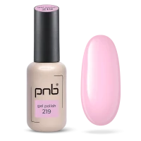 Гель-лак рожевий PNB №219, емаль (8 мл)
