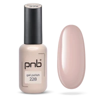 Гель-лак бежевий PNB №228, емаль (8 мл)