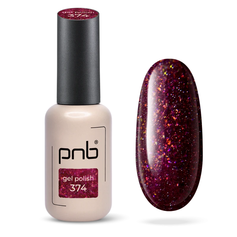 Гель лак PNB 374, 8 мл