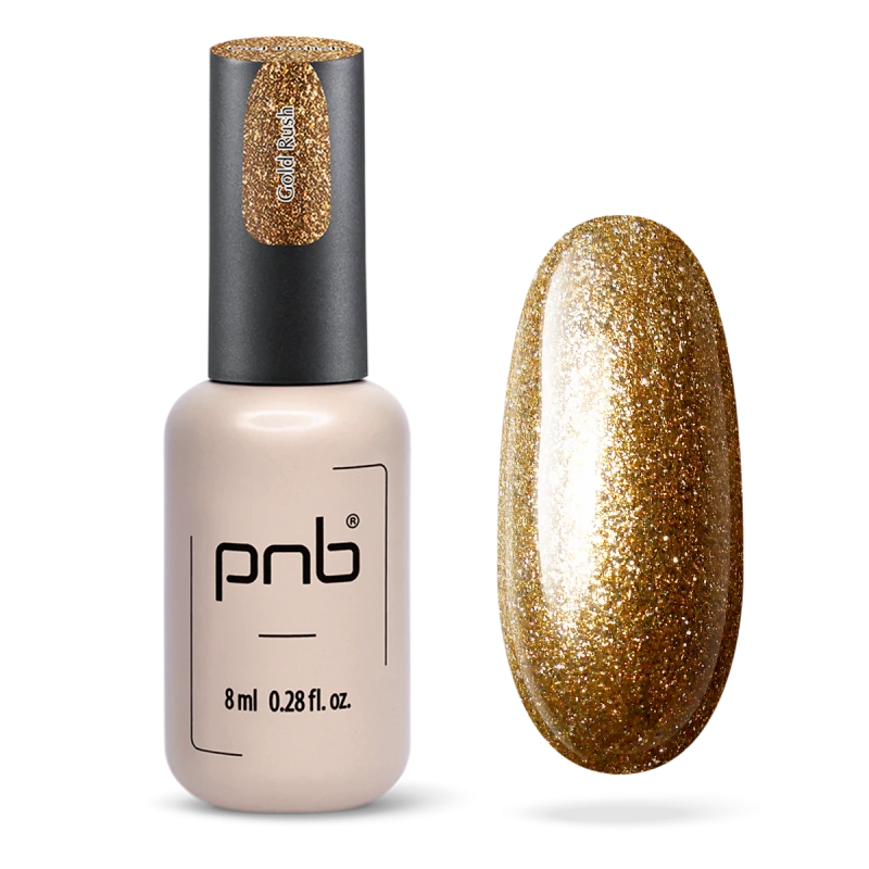 Гель лак PNB Gold Rush, 8 мл