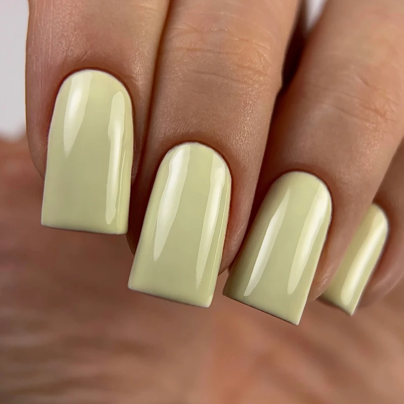 Гель-лак жовтий PNB Spring Leaf №389, емаль (8 мл)