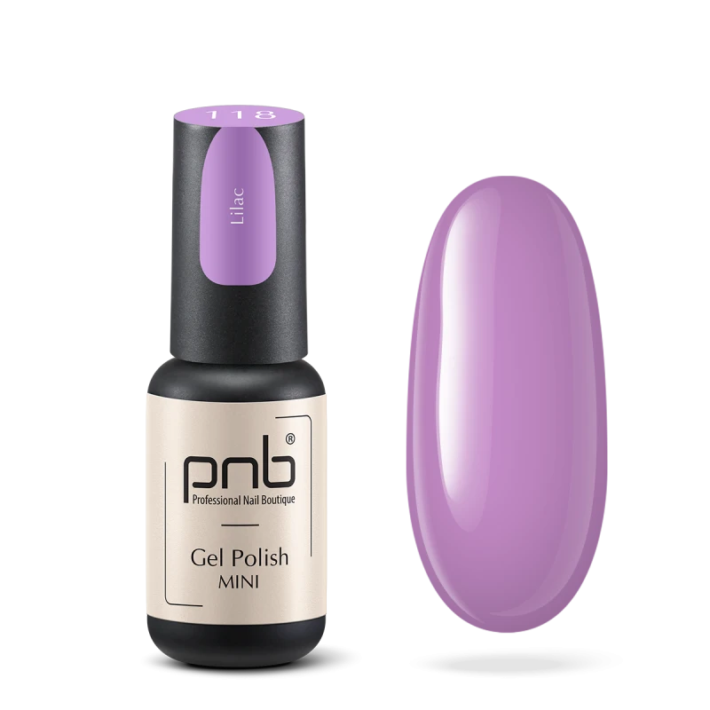 Гель лак PNB mini 118, 4 мл