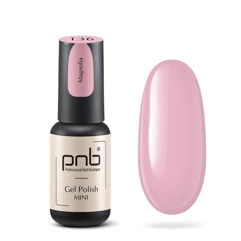 Гель-лак PNB mini 136, 4 мл