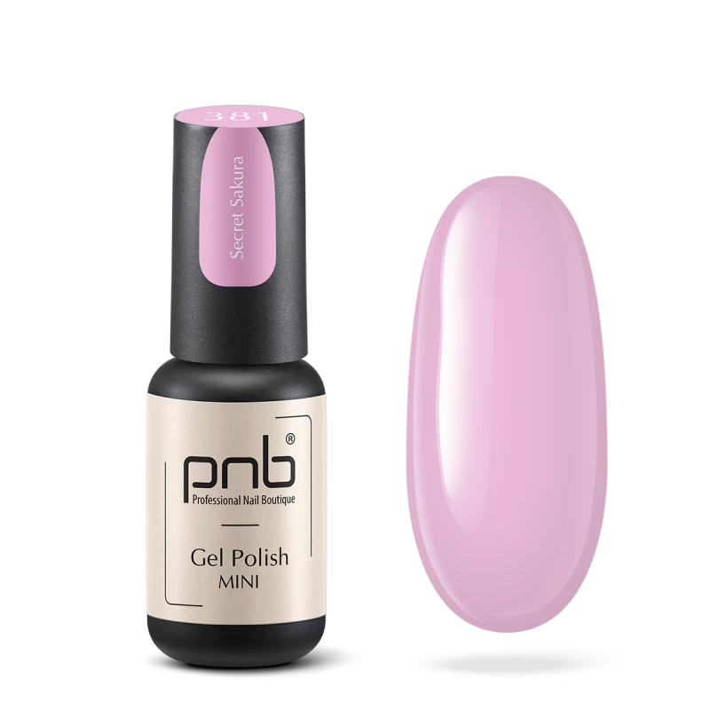 Гель лак PNB mini 381, 4 мл