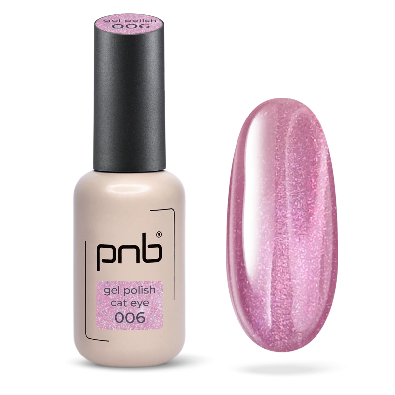 Магнітний гель-лак PNB Glamour Cat 06 Bon Pretty