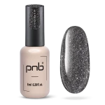 Гель-лак PNB Shock Effect, Crystal black 09