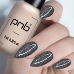 Гель-лак PNB Shock Effect, Crystal black 09
