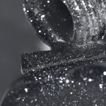 Гель-лак PNB Shock Effect, Crystal black 09