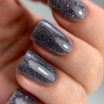 Гель-лак PNB Shock Effect, Crystal black 09