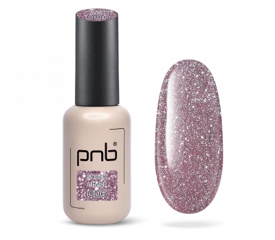 Гель-лак світловідбивний рожевий PNB Shock Effect Ash rose №06 (8 мл)