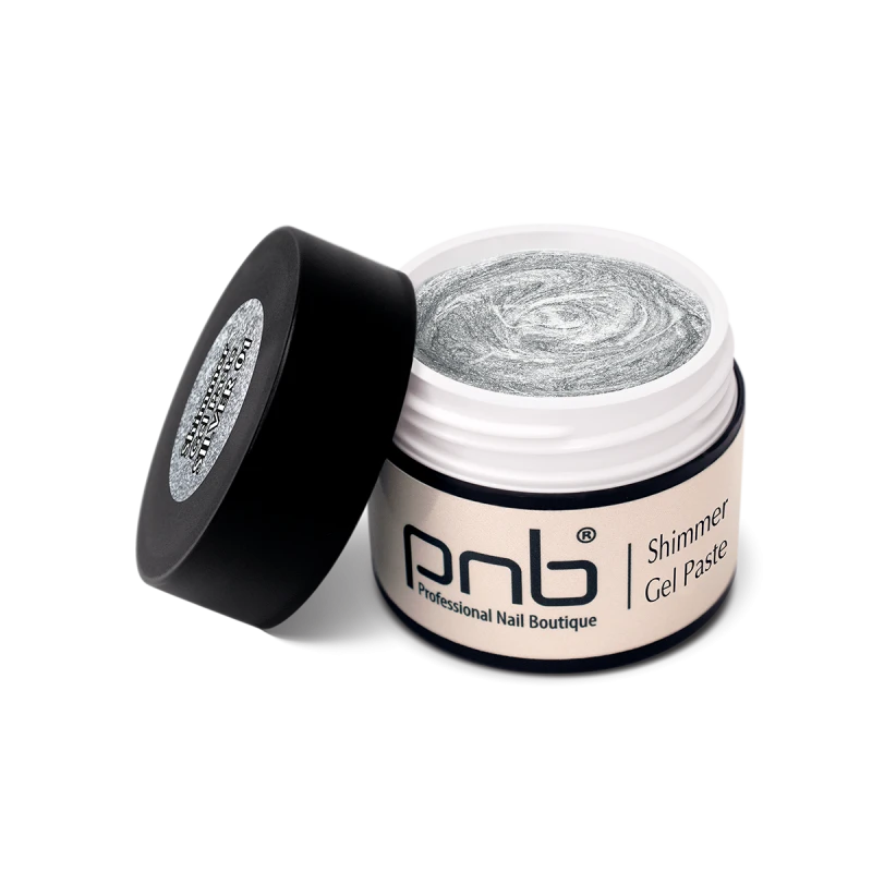 Shimmer Gel Paste / Гель-паста с шиммером PNB 01 серебро