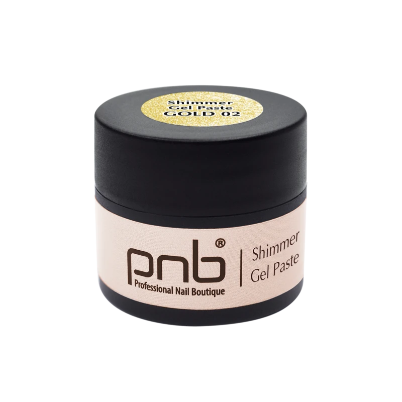 Shimmer Gel Paste / Гель-паста с шиммером PNB 02 золото