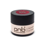 Shimmer Gel Paste / Гель паста з шиммером PNB 05 червона