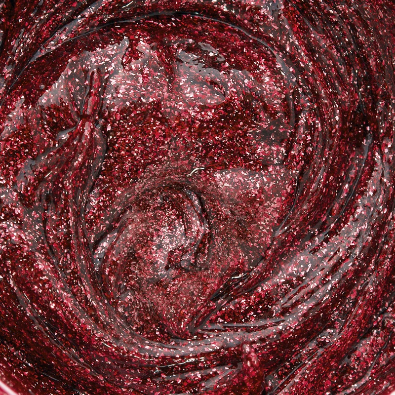 Shimmer Gel Paste / Гель паста з шиммером PNB 05 червона