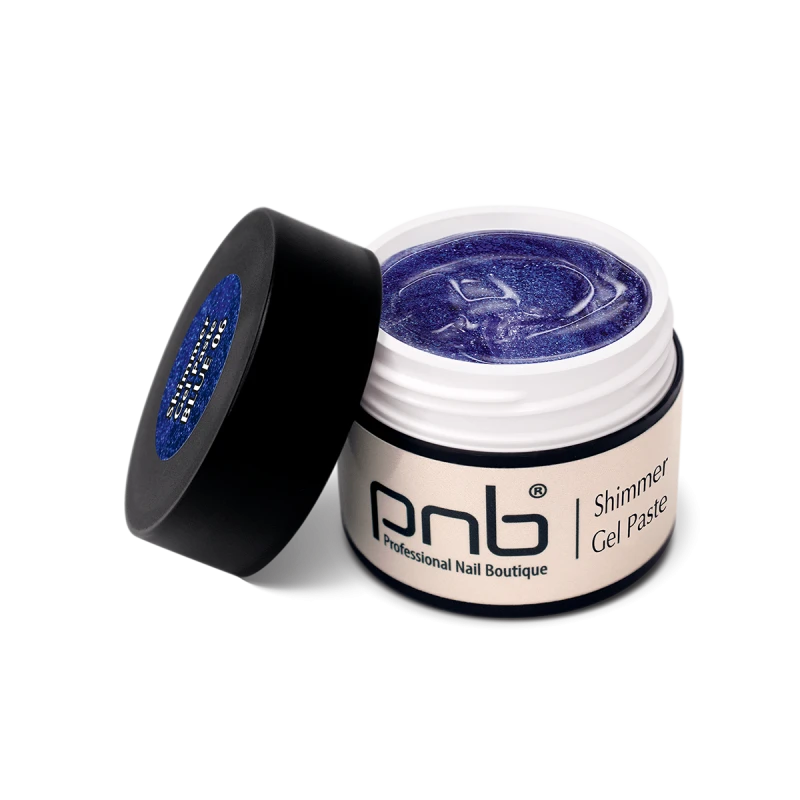 Shimmer Gel Paste / Гель паста с шіммером PNB 06 синя