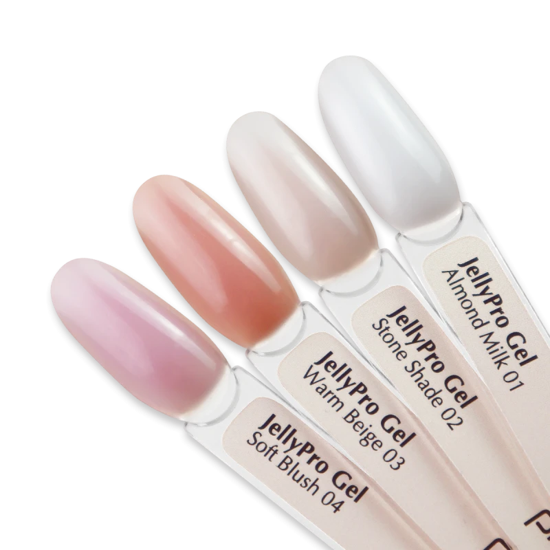 UV/LED JellyPro Gel, 01 Almond Milk, 50 мл