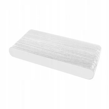 Набір міні пилок для нігтів PNB 150/180 Gray, пряма, 50 шт. 