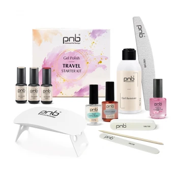 Стартовий набір Gel Polish Starter Kit Travel PNB