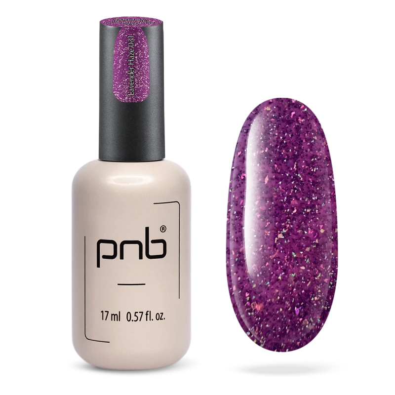 PNB UV/LED Strong Iron Gel, 031 Lavender Haze, 17 ml