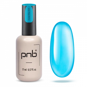 PNB UV/LED Strong Iron Gel, 014 Crystal Blue, 17 ml