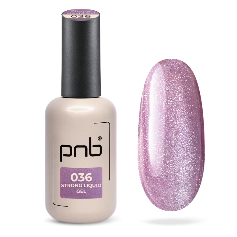 PNB UV/LED Strong Liquid Gel, 036 Moon Orchid, 17 ml