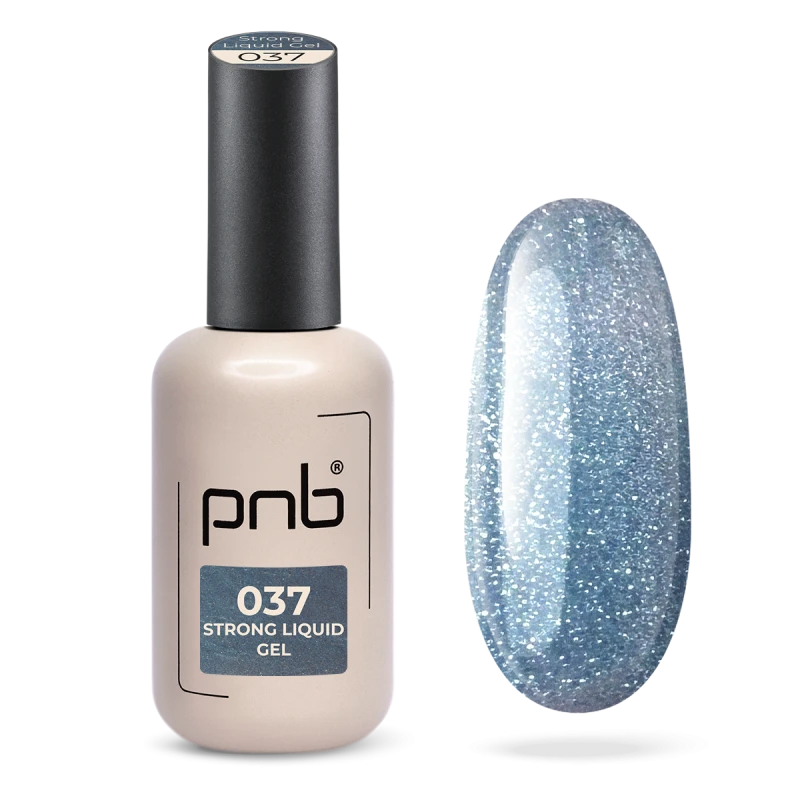 PNB UV/LED Strong Liquid Gel, 037 Sky Mirage, 17 ml